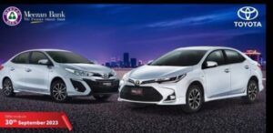 Toyota motors and Meezan bank joined hands